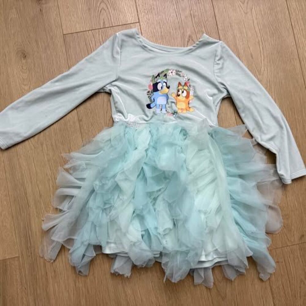 Bluey 5T Tulle Dress